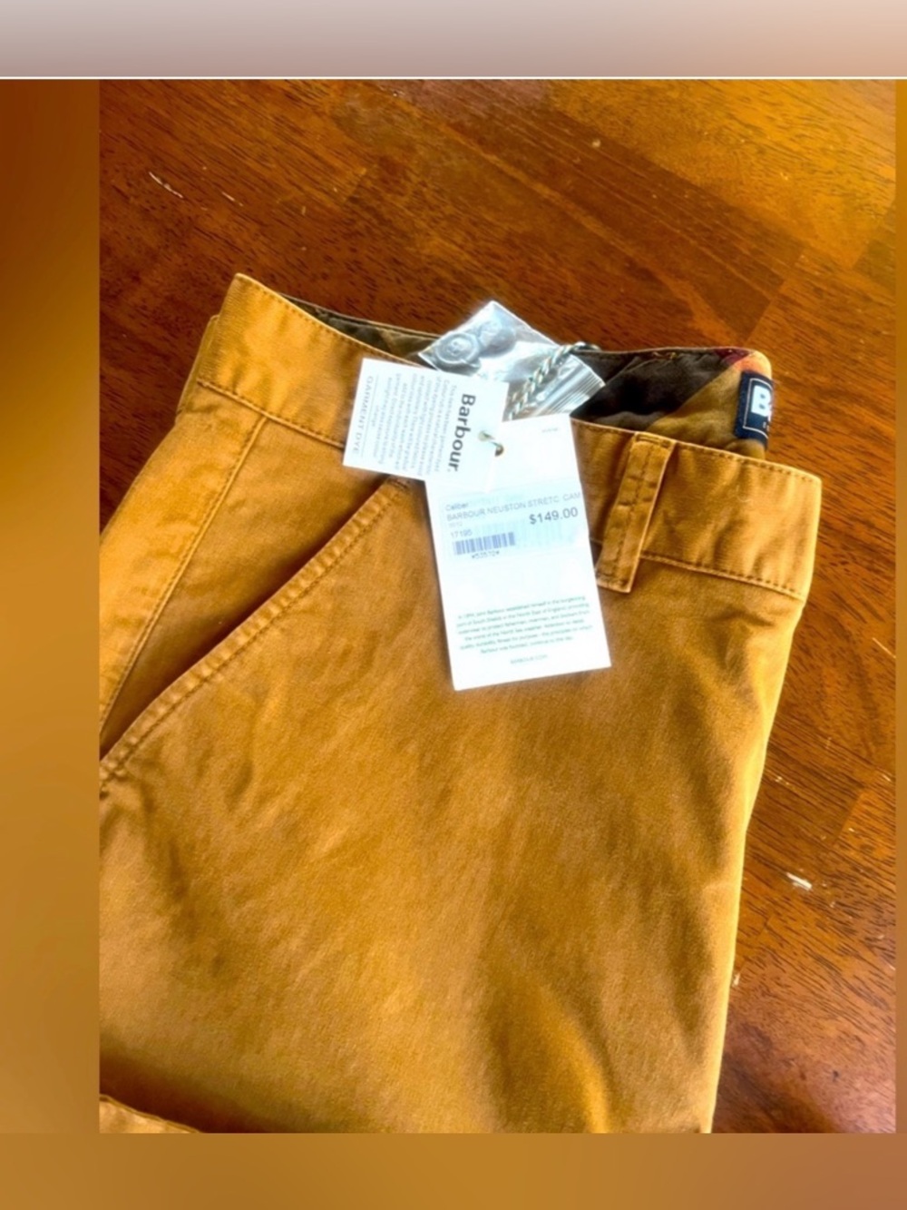 Authentic BARBOUR Chino Pants
